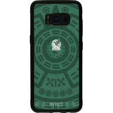 Samsung Galaxy S8 Case Hülle - Silikon schwarz Mexiko 2026 personalisierbares Fussballtrikot