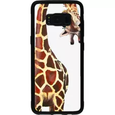 Hülle Samsung Galaxy S8 - Silikon schwarz Giraffe Fit