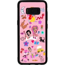 Coque Samsung Galaxy S8 - Silicone rigide noir Karol G La Bichota Manana Sera Bonito