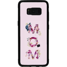 Samsung Galaxy S8 Case Hülle - Silikon schwarz Mom 2024 girly mom