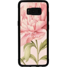 Coque Samsung Galaxy S8 - Silicone rigide noir Just Bloom Spring 2026