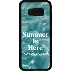 Samsung Galaxy S8 Case Hülle - Silikon schwarz Summer 2025 Summer is here