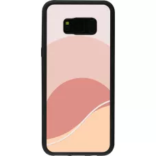 Samsung Galaxy S8+ Case Hülle - Silikon schwarz Autumn 22 abstract sunrise