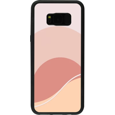 Samsung Galaxy S8+ Case Hülle - Silikon schwarz Autumn 22 abstract sunrise