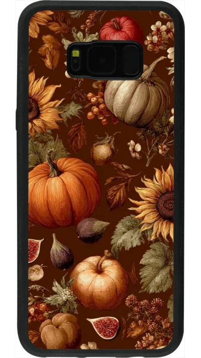 Coque Samsung Galaxy S8+ - Silicone rigide noir Autumn 26 Autumn still life
