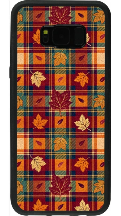 Coque Samsung Galaxy S8+ - Silicone rigide noir Autumn 26 Autumn pattern