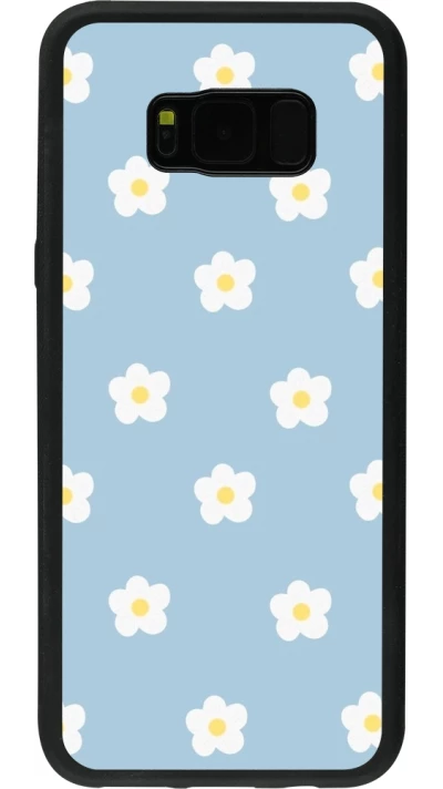 Coque Samsung Galaxy S8+ - Silicone rigide noir Easter 2024 daisy flower