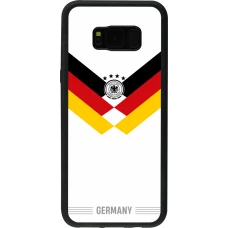 Samsung Galaxy S8+ Case Hülle - Silikon schwarz Deutschland 2026 personalisierbares Fussballtrikot