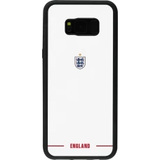 Samsung Galaxy S8+ Case Hülle - Silikon schwarz England 2026 personalisierbares Fussballtrikot