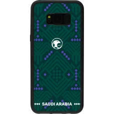 Samsung Galaxy S8+ Case Hülle - Silikon schwarz Saudi Arabien 2026 personalisierbares Fussballtrikot