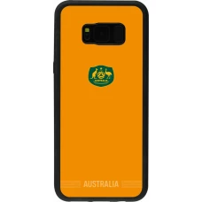 Samsung Galaxy S8+ Case Hülle - Silikon schwarz Australien 2026 personalisierbares Fussballtrikot