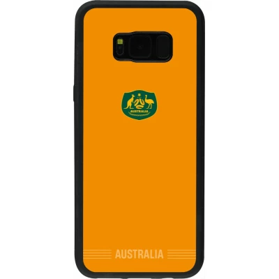 Samsung Galaxy S8+ Case Hülle - Silikon schwarz Australien 2026 personalisierbares Fussballtrikot