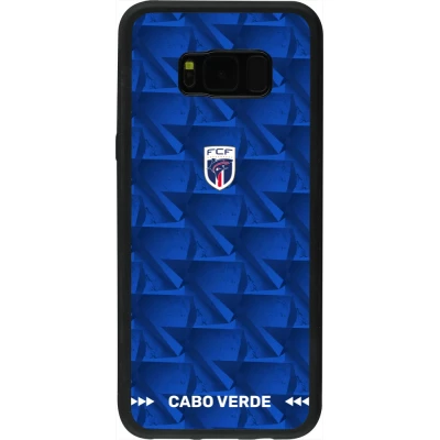 Samsung Galaxy S8+ Case Hülle - Silikon schwarz Kap Verde 2026 personalisierbares Fussballtrikot