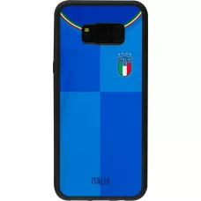 Samsung Galaxy S8+ Case Hülle - Silikon schwarz Italien 2022 personalisierbares Fußballtrikot