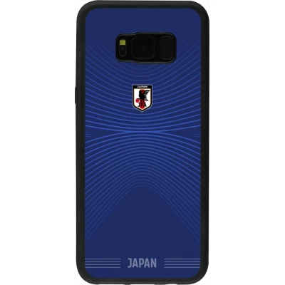 Samsung Galaxy S8+ Case Hülle - Silikon schwarz Japan 2026 personalisierbares Fussballtrikot