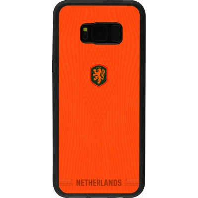 Samsung Galaxy S8+ Case Hülle - Silikon schwarz Niederlande 2026 personalisierbares Fussballtrikot