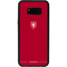 Samsung Galaxy S8+ Case Hülle - Silikon schwarz Tschechische Republik 2026 personalisierbares Fussballtrikot