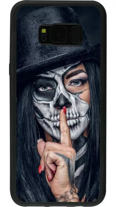 Coque Samsung Galaxy S8+ - Silicone rigide noir Halloween 18 19