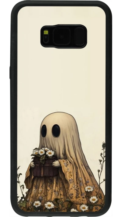 Coque Samsung Galaxy S8+ - Silicone rigide noir Halloween 2025 Ghost gardener