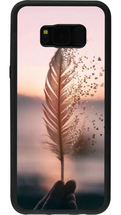 Coque Samsung Galaxy S8+ - Silicone rigide noir Hello September 11 19