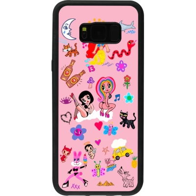 Samsung Galaxy S8+ Case Hülle - Silikon schwarz Karol G La Bichota Manana Sera Bonito