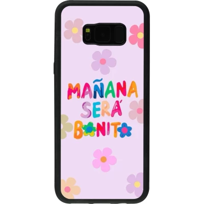 Coque Samsung Galaxy S8+ - Silicone rigide noir Karol G Manana sera bonito