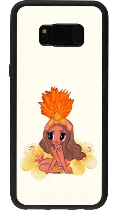 Coque Samsung Galaxy S8+ - Silicone rigide noir Karol G Tropicoqueta