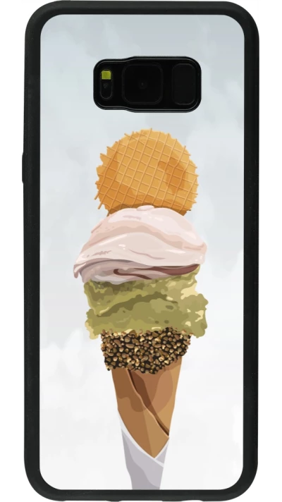 Coque Samsung Galaxy S8+ - Silicone rigide noir Summer 2025 Cornet