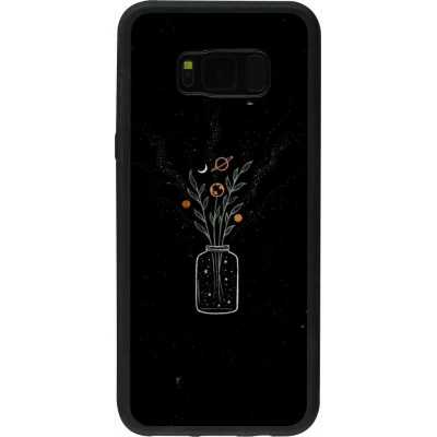 Hülle Samsung Galaxy S8+ - Silikon schwarz Vase black
