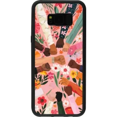 Samsung Galaxy S8+ Case Hülle - Silikon schwarz Womens day 2026 8