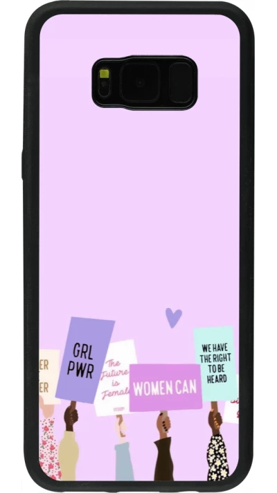 Coque Samsung Galaxy S8+ - Silicone rigide noir Womens day 2026 9