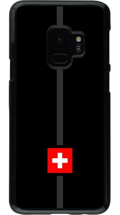 Samsung Galaxy S9 Case Hülle - Kanton CH schwarz