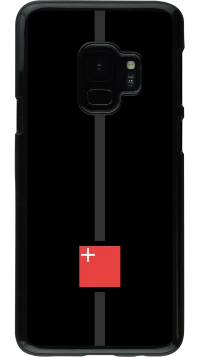 Samsung Galaxy S9 Case Hülle - Kanton SZ schwarz