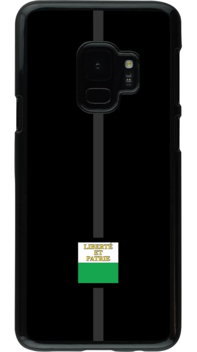 Samsung Galaxy S9 Case Hülle - Kanton VD schwarz