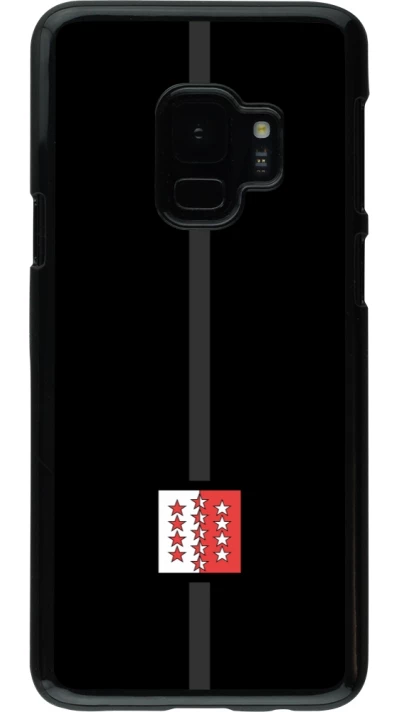 Samsung Galaxy S9 Case Hülle - Kanton VS schwarz