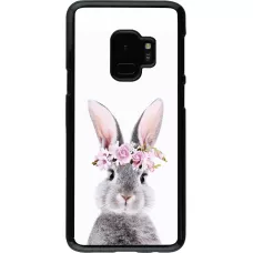 Samsung Galaxy S9 Case Hülle - Easter 2023 flower bunny