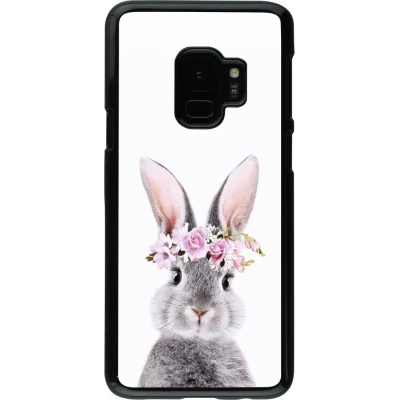 Samsung Galaxy S9 Case Hülle - Easter 2023 flower bunny