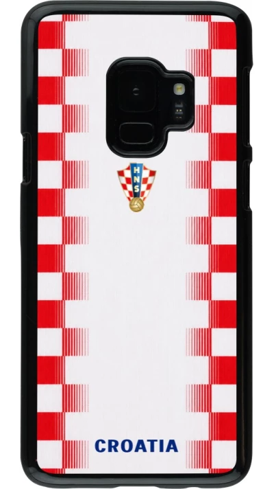 Samsung Galaxy S9 Case Hülle - Kroatien 2026 personalisierbares Fussballtrikot