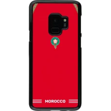 Coque Samsung Galaxy S9 - Maillot de football Maroc 2026 personnalisable