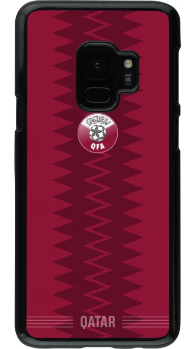 Samsung Galaxy S9 Case Hülle - Qatar 2026 personalisierbares Fussballtrikot
