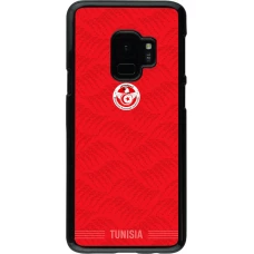 Samsung Galaxy S9 Case Hülle - Tunesien 2026 personalisierbares Fussballtrikot