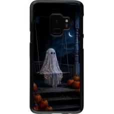 Samsung Galaxy S9 Case Hülle - Halloween 2026 Ghost on a swing