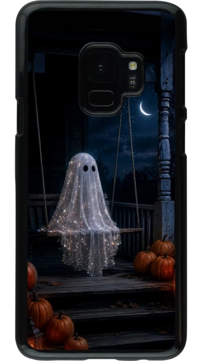 Samsung Galaxy S9 Case Hülle - Halloween 2026 Ghost on a swing