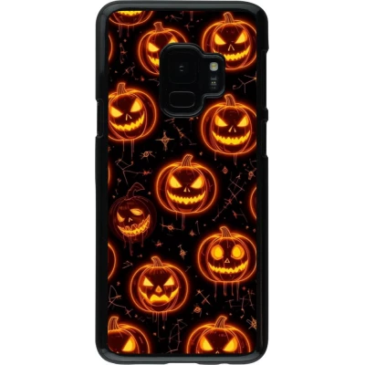 Coque Samsung Galaxy S9 - Halloween 2026 Pattern Pumpkins