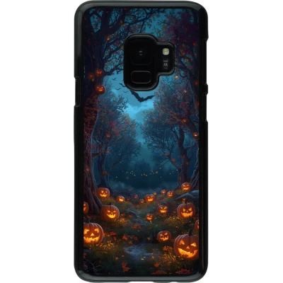 Coque Samsung Galaxy S9 - Halloween 2026 Road of Pumpkins