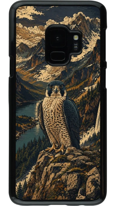 Coque Samsung Galaxy S9 - Linocut Faucun pèlerin