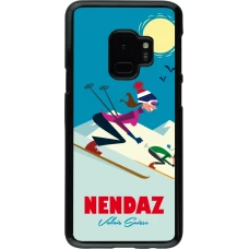 Samsung Galaxy S9 Case Hülle - Nendaz Ski Downhill