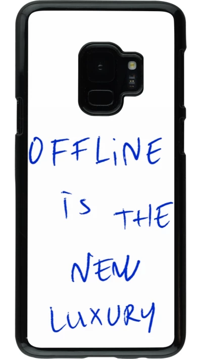 Samsung Galaxy S9 Case Hülle - Offline is the new luxury