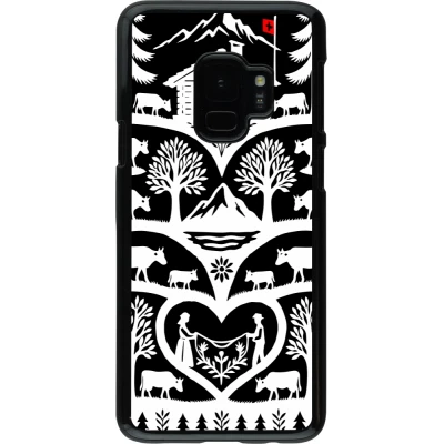 Coque Samsung Galaxy S9 - Poya Suisse 2 noir