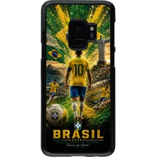 Samsung Galaxy S9 Case Hülle - Fussball Brasilien splash 2026